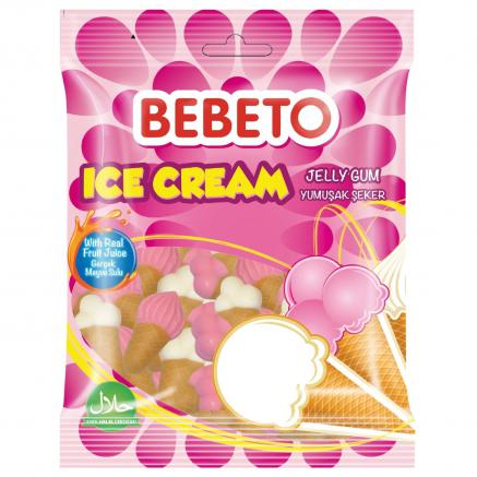 قیمت پاستیل بستنی 120 گرم Bebeto